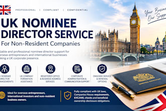 provide a UK nominee director service for non resident companies