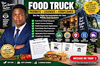 prepare a food safety plan for your food truck and mobile food business
