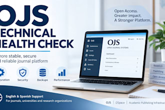 perform a professional ojs technical health check