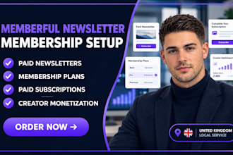 setup memberful newsletter membership paid subscriptions an creator monetization