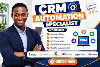 do close io keap integration zendesk zoho crm pipedrive gohighlevel automation