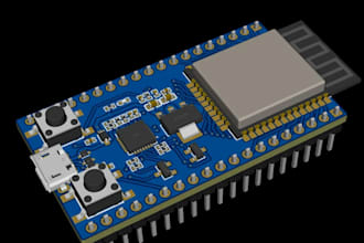 design pcb for robotics, sensors, drones and industrial automation with gerber