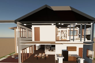 do architectural layout and rendering