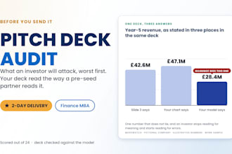 review your pitch deck and tell you what an investor will attack