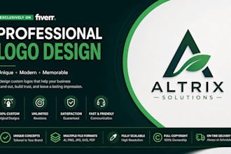 design a modern finance logo for your startup