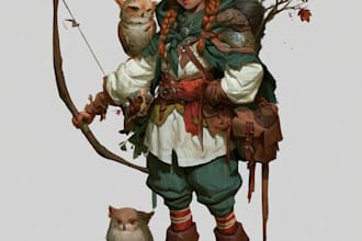dnd character art and dnd character art