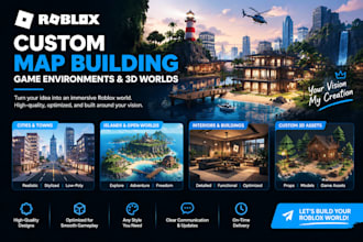 build you a roblox map