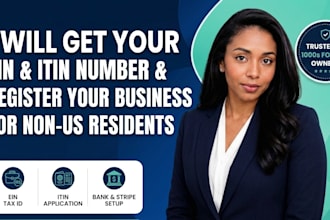 apply your itin as an irs caa and get your business ein number in 48hours
