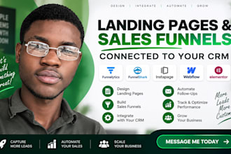 funnelytics funnelshark instapages landing page webflow elementor sales funnel