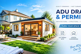 design adu foundation and framing plans for permit approval