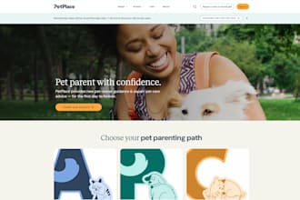 design shopify wordpress wix pet care store dog spa grooming studio website