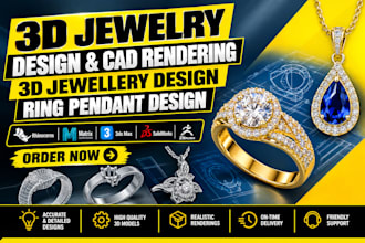 3d jewelry design jewelry cad rendering 3d jewellery design ring pendant design