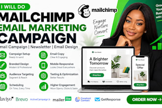 mailchimp email marketing campaign, email campaign and newsletter