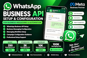 set up whatsapp business API