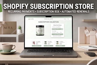create shopify subscription store with recurring payments