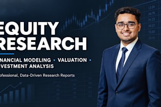 create professional equity research reports and financial analysis