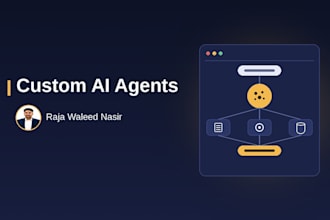 build a custom ai agent using gpt or other llms