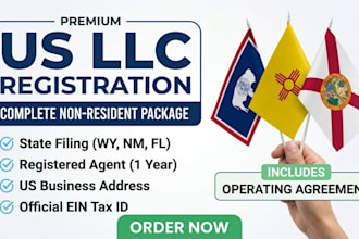 do US llc registration, wyoming llc new mexico llc, montana llc, ein number