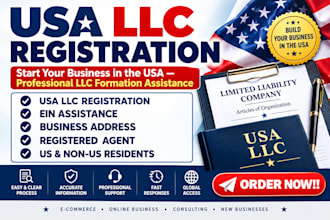 do USA llc registration USA company registration and USA business registration
