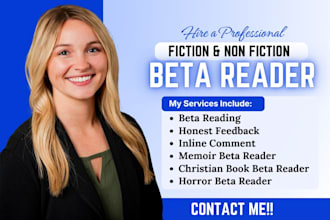beta read critique, romance beta reader christian book horror thriller beta read