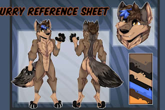 draw fursona ref sheet furry reference sheet furry ref sheet furry sfw nsfw art
