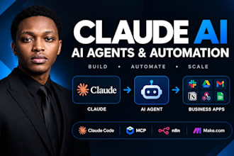 build claude ai agents, claude code automation and ai workflows