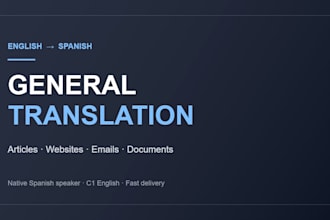 translate any english text into natural fluent spanish