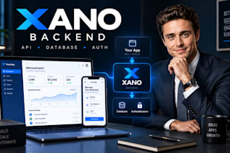 create a custom scalable xano backend for your application