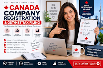 register canada company and handle gst hst tax registration and filing