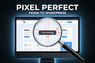 convert figma to wordpress pixel perfect using breakdance or oxygen