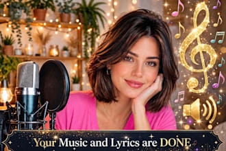write and create a custom original song for you
