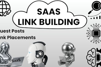 provide saas link building through relevant blogs
