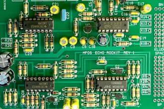 design multilayer pcb, schematic, bom and production gerber files