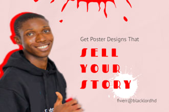 create marketing posters with clear stories