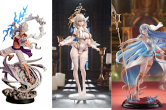 3d print and paint custom anime figure miniature model statue stl resin printing