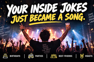 turn your inside jokes into a funny personalized song