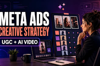 be your meta ads creative strategist for ugc and ai video ads