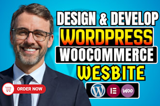 design and develop wordpress woocommerce ecommerce website for your online store