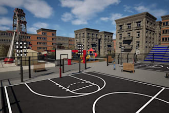 roblox map builder city map building stylized low poly map obby in roblox studio