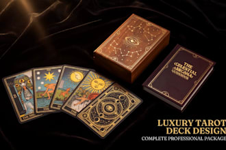custom tarot cards and complete tarot deck artwork
