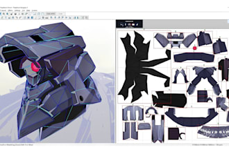 do cosplay armor eva foam template cosplay creation weapon pepakura stl 3d file