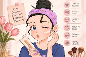 create a beautiful beauty reset ebook