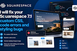 squarespace custom CSS, code errors and stylying bugs