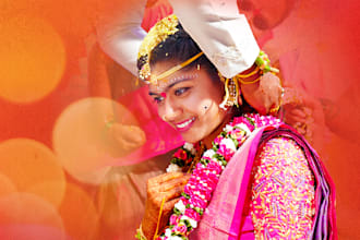 design a professional wedding photo album