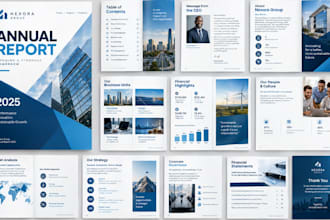 design esg sustainability csrd annual report and brochure