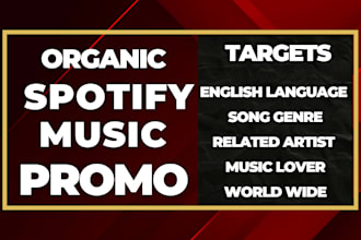 do spotify music promotion through targeted digital marketing