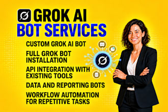 install, configure and build a custom grok ai bot