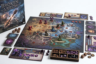 design professional board game design, card game design, rulebook and box art