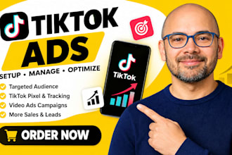 create, manage, run tik tok ads, tik tok ads manager and tik tok marketing