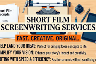 write a creative short film script